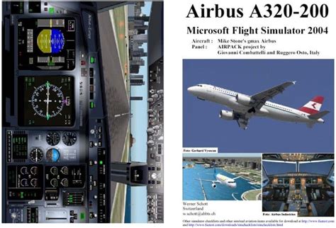 Fs2004 Manualchecklist Airbus A320 200 Fs Aircraft Manuals Mod