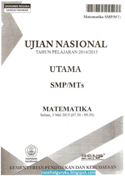 5 SOAL CPNS 2019 DAN KUNCI JAWABAN PDF, JAWABAN PDF DAN ...