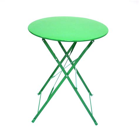 Our steel folding chairs provide you with utility and an unexpected aesthetic splash. Green Metal Folding Bistro Table & Chair Sets for Hire ...