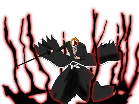 Vizard Ichigo Bankai Digital By Kamiiru On Deviantart