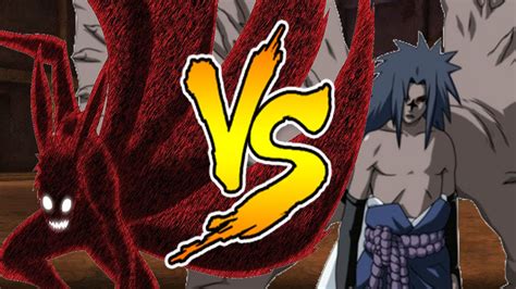 Ns3fb Pc Naruto 4 Tails Kyubi Vs Sasuke Curse Mark Lvl 2 Hd