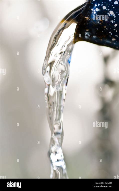 Water Pouring Stock Photo Alamy