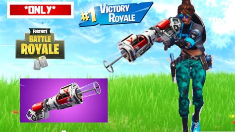 Fortnite But Only Bandage Bazooka Winning The Game In The Storm