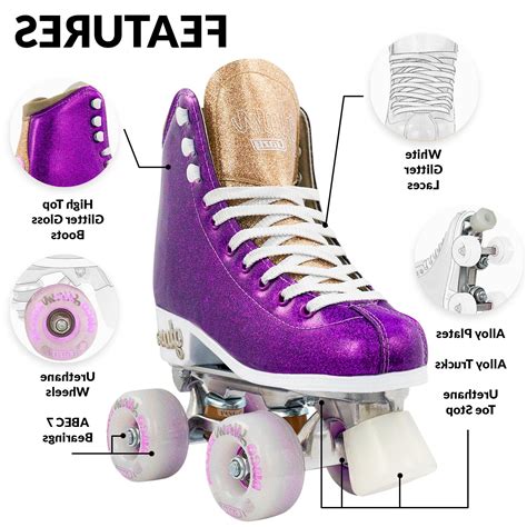 Glam Roller Skates By Crazy Skates Girls