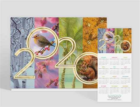 A Year In Nature Calendar Card 1028276 The Gallery Collection