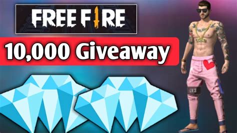10000 Diamond giveaway || free fire diamond giveaway 2020 ...