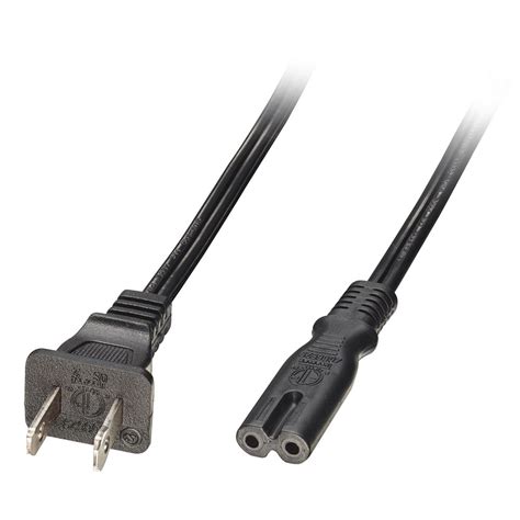 Find here plug adapters, adapter plug manufacturers, suppliers & exporters in india. 2m US 2 Pin Polarised Plug to IEC C7 Mains Power Cable ...