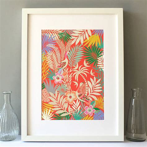 Tropical Paradise Print Collection By Elvira Van Vredenburgh Designs