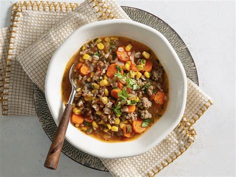 Italian Sausage Barley And Vegetable Soup Recipe Quick Vegetable