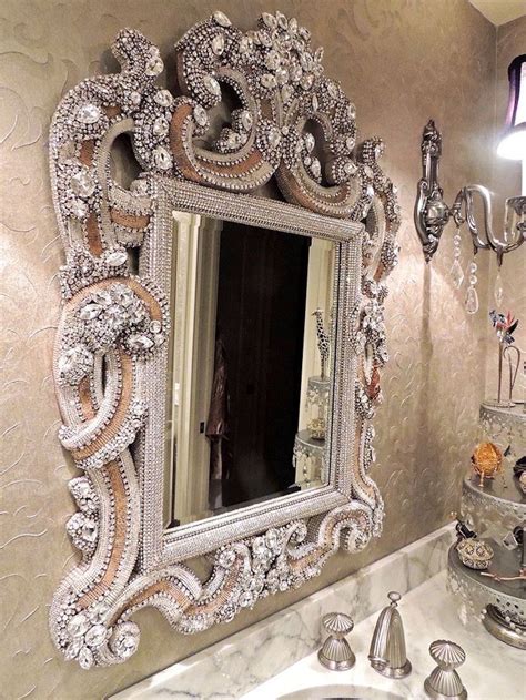 10 Magnificent Bathroom Mirrors That Will Fascinate You Gorgeous Bathroom Mirror Wall Unique