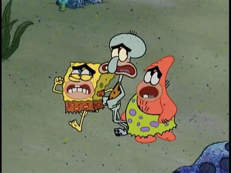 Prehistoric Spongebob Patrick And Squidward Spongebob Squarepants 13780