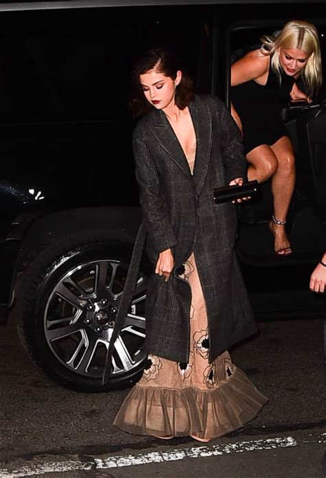 Selena Gomez Rodarte Dress At Business Of Fashion Gala Popsugar Fashion