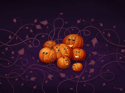 75 Cute Halloween Desktop Wallpaper On Wallpapersafari