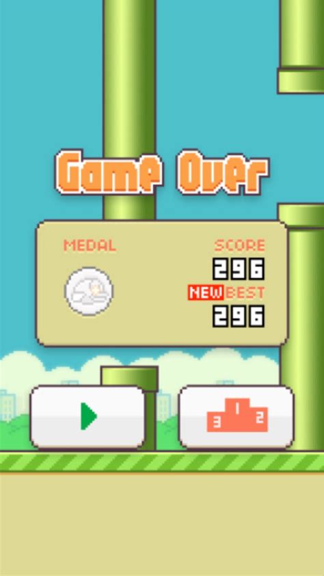 Flappy Bird High Score Iphone