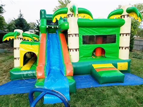 Best Inflatable Fun For Summer Day Bounce House With Water Slide Combo