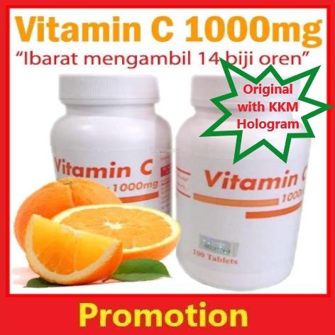 Apa kelebihan ‪‎vitaminc‬ 1000mg ???? PP Pahang Pharmacy Vitamin C 1000MG /500MG (100 Biji ...