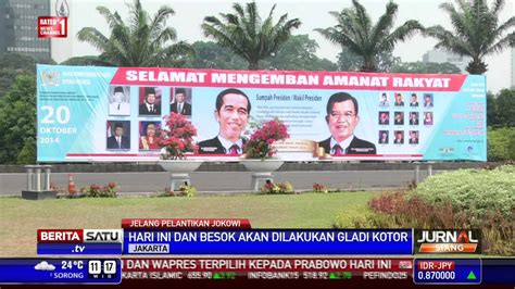 MPR Akan Gelar Gladi Kotor Pelantikan Jokowi JK YouTube