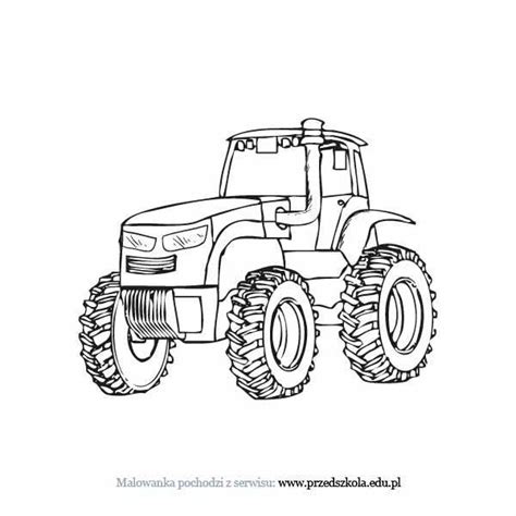Traktor Kolorowanka Darmowe Kolorowanki I Malowanki Dla Dzieci