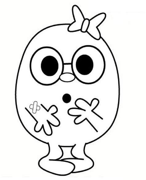 Coloring Page Mr Men And Little Miss Little Miss Whoops 19