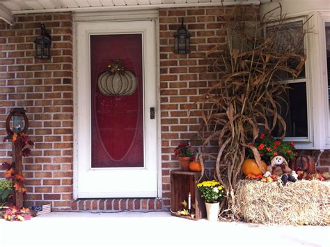 Front Porch Fall Ideas Fall Front Porch Decor Fall Harvest