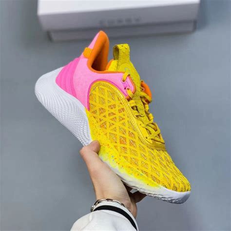 Basketball Shoes For Men Stephen Curryˉ 9 Under Arm Yellow Lazada Ph
