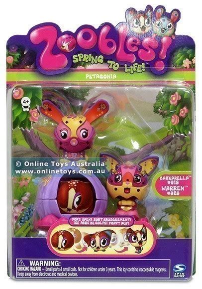 Zoobles Petagonia Double Pack Figures 019 And 020 Online Toys