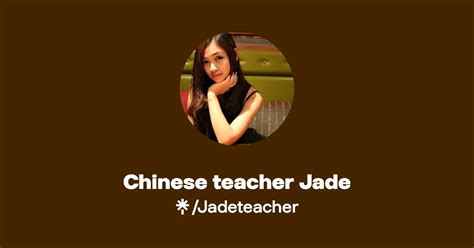 Chinese Teacher Jade Instagram Tiktok Linktree
