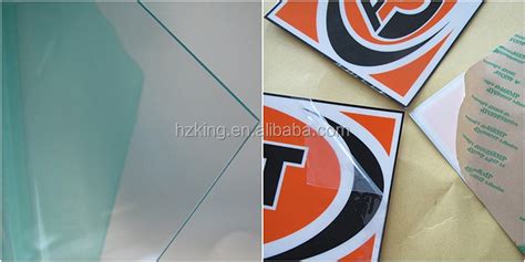 Custom Reverse Printing 0175mm Frosted Lexan Label Matte Finish