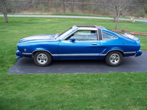 Beautiful 1977 Ford Mustang Ii Mach I Pkg T Tops Only 27k Orig Miles