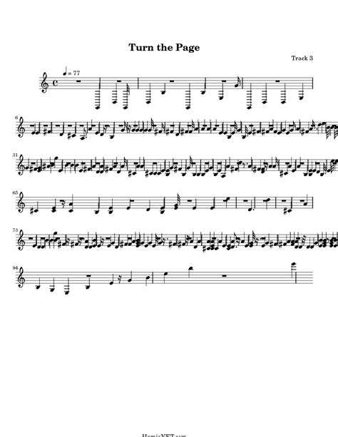 Upload your sheet music from your computer to dropbox, then open them using the app. Turn the Page Sheet Music - Turn the Page Score • HamieNET.com