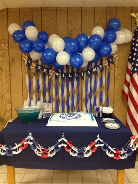 Pin By Cheri Cobb On Party Ideas Navy Party Decorations Deployment