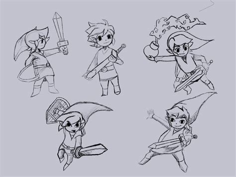 Wind Waker Sketches By Simplywatsy On Deviantart