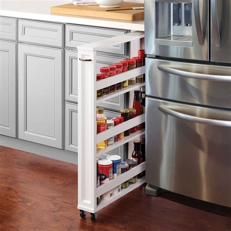 See more ideas about house design, home, home decor. The Tight Space Kitchen Pantry - Hammacher Schlemmer