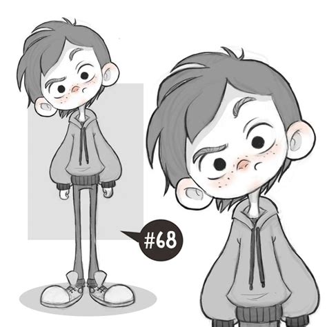 365dayswithpatione Cartoon Character Design Character Design