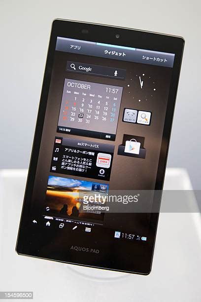 Sharp Tablet Pc Photos And Premium High Res Pictures Getty Images