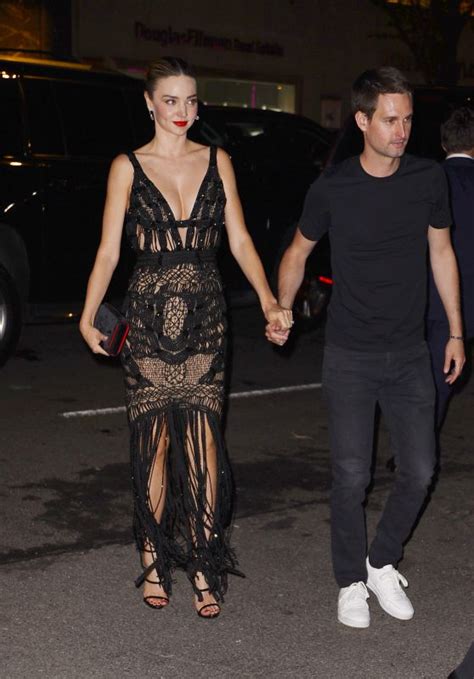 Miranda Kerr And Evan Spiegel Met Gala After Party In New York