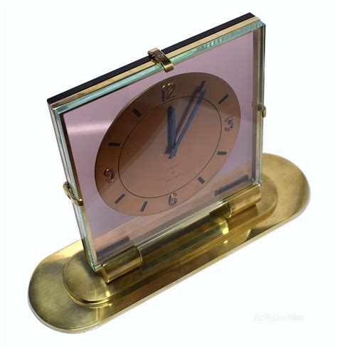 Antiques Atlas Very Rare Angelus Art Deco 8 Day Clock With Strike