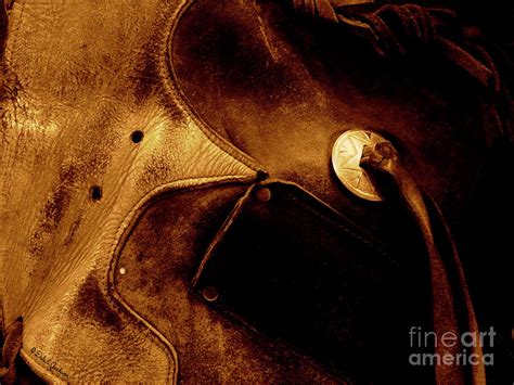 Decorative Saddle Concho Photograph By Dale E Jackson Fine Art America