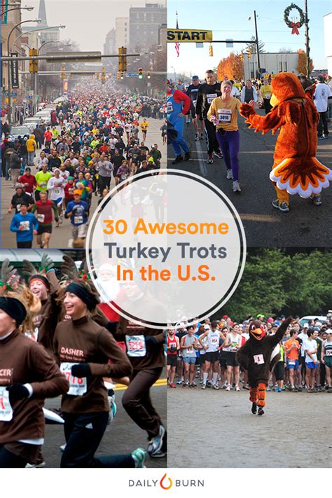 the 30 best thanksgiving day turkey trots in the u s