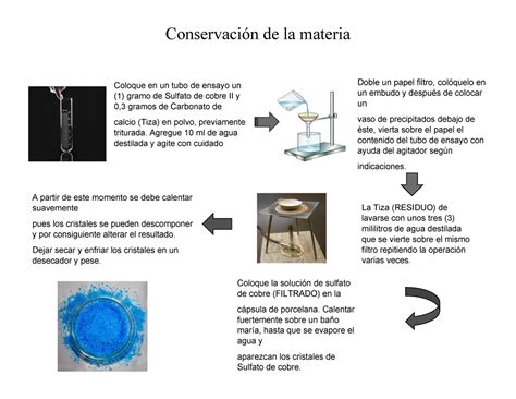 Diagrama De Flujo Conservación De La Materia Conservación De La