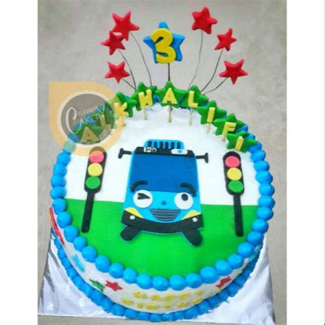 Kue ulang tahun karakter tayo the little bus. Gambar Kue Tart Tayo Kotak - Gambar Tayo 2019