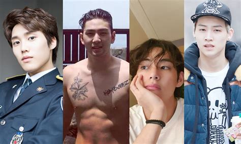 TOP 10 Male Idol Look More Gorgeous With Nude Face Are You Tempted