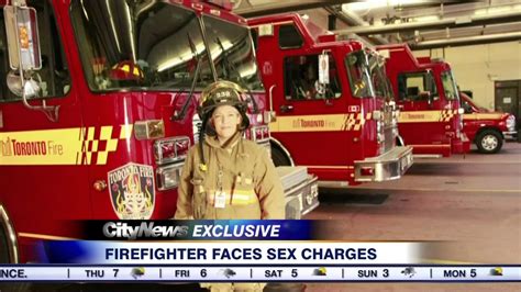 exclusive toronto firefighter charged with sexual assault of former colleague youtube
