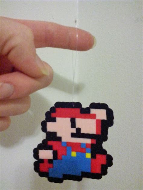 Single Nintendo Super Mario Bros Perler Bead Christmas Etsy