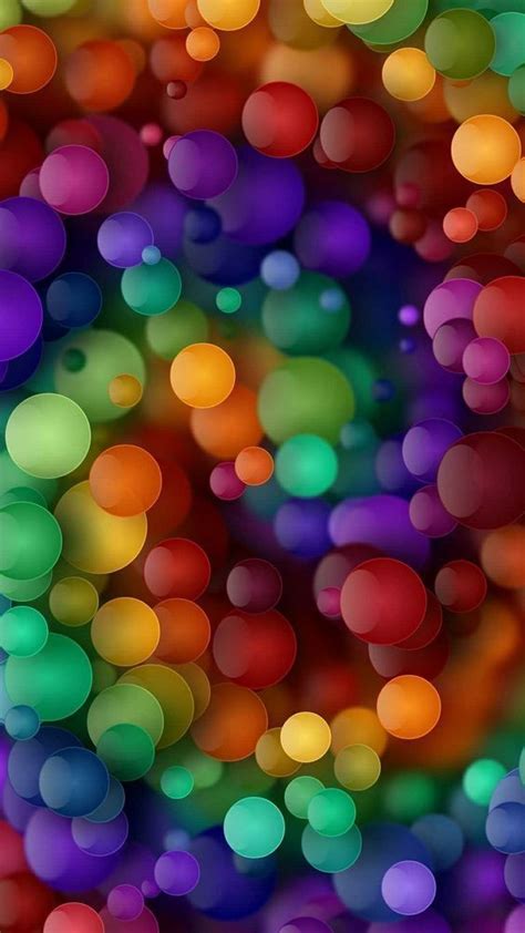 Colorful Bubbles Bubbles Multicolor Colors Fluo