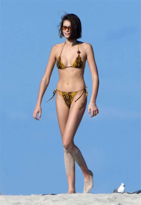 Kaia Gerber In Bikini Gotceleb