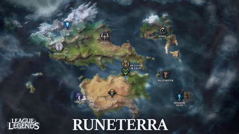 Lol Map Of Runeterra Wallpaper Engine Youtube