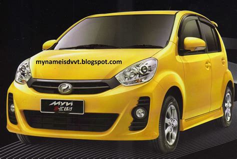 With such tag line perodua launch the new myvi with price range from rm43,900 (manual) to rm57,400 (auto). my name is DVVT: Myvi 1.5 "Lagi Power Lagi Best"