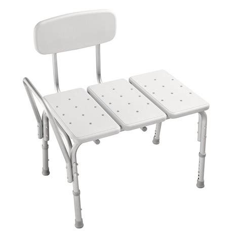 Our tub transfer bench with reversible backrest is fda cleared, the highest standard in medical shower chair 5. Delta Adjustable Tub Transfer Bench-DF565 - The Home Depot