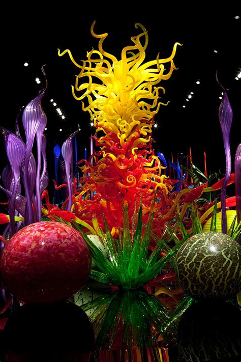 Vibrantly Colored Hand Blown Glass Gardens By Dale Chihuly